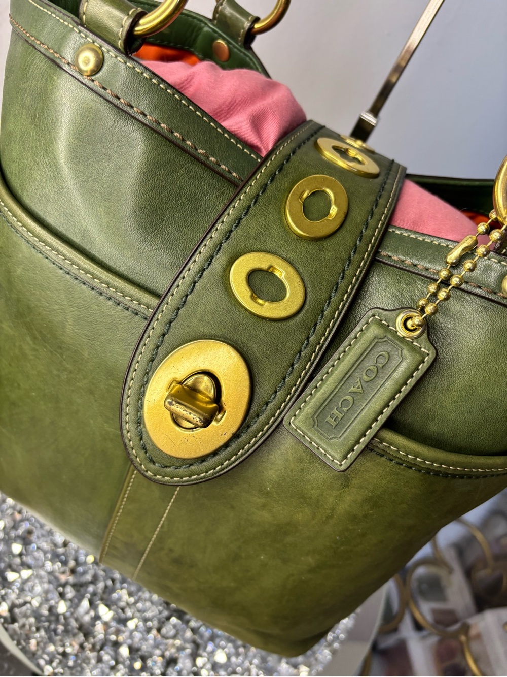 Coach 2009 Legacy Lily tote EUC - Picture 3 of 16